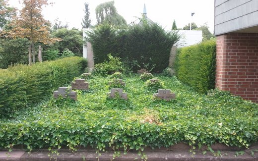 Ansicht der Kriegsgräberstätte Bad Fallingbostel, Ev. - luth. Friedhof Vogteistr.