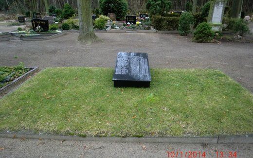 Ansicht der Kriegsgräberstätte Bestensee, Friedhof Nord Bestensee