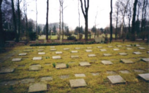 Ansicht der Kriegsgräberstätte Bönen-Altenbögge-Kommunalfriedhof