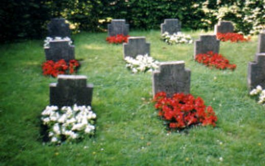 Ansicht der Kriegsgräberstätte Bochum-Altenbochum