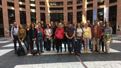 Deutsch-französischer Fachkräfteaustausch - Besuch im Europäischen Parlament Straßburg Deutsch-französischer Fachkräfteaustausch - Besuch im Europäischen Parlament Straßburg