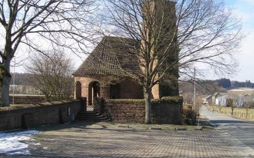 Ansicht der Kriegsgräberstätte Recogne-Bastogne