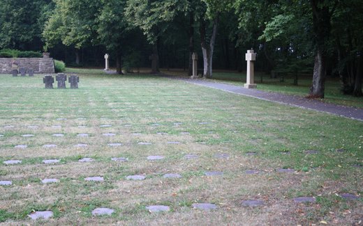 Ansicht der Kriegsgräberstätte Bitburg-Kolmeshöhe
