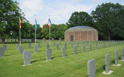 Ansicht der Kriegsgräberstätte Niederbronn-les-Bains