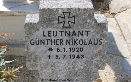 Ansicht der Kriegsgräberstätte Aljezur