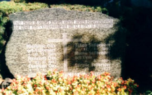 Ansicht der Kriegsgräberstätte Bonn-Buschdorf