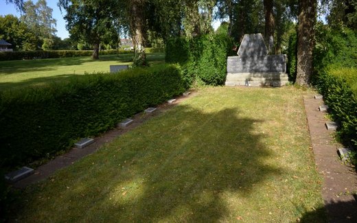 Ansicht der Kriegsgräberstätte Blomberg-Gemeindefriedhof