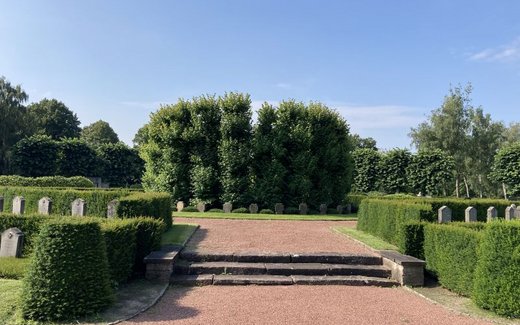 Ansicht der Kriegsgräberstätte Bocholt