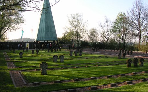 Ansicht der Kriegsgräberstätte Modautal-Brandau