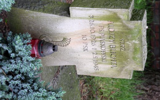 Ansicht der Kriegsgräberstätte Börger, Kath. Friedhof