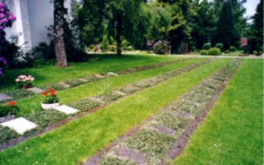 Ansicht der Kriegsgräberstätte Bielefeld-Schildesche-Gemeindefriedhof