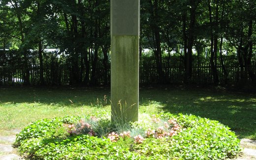 Ansicht der Kriegsgräberstätte Saalfeld/Saale, Hauptfriedhof