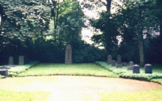 Ansicht der Kriegsgräberstätte Bochum-Wattenscheid-Israel Friedhof