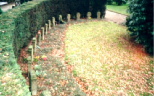 Ansicht der Kriegsgräberstätte Bergisch-Gladbach-Schildgen