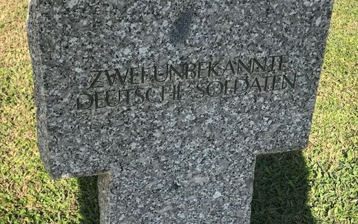 Ansicht der Kriegsgräberstätte Bastia