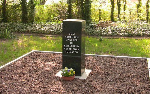 Ansicht der Kriegsgräberstätte Blumberg b. Angermünde, Kommunalfriedhof