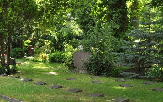 Ansicht der Kriegsgräberstätte Berlin-Charlottenburg, Luisen-Friedhof I