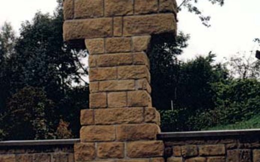 Ansicht der Kriegsgräberstätte Biecz