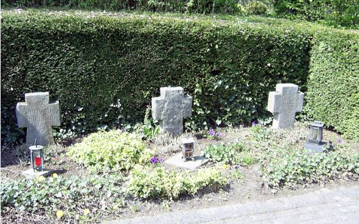 Ansicht der Kriegsgräberstätte Altenberge-Hanseller Strasse
