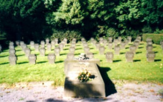 Ansicht der Kriegsgräberstätte Bonn-Bad Godesberg-Burg Friedhof