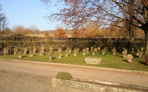 Ansicht der Kriegsgräberstätte Bad Münder - Stadtfriedhof