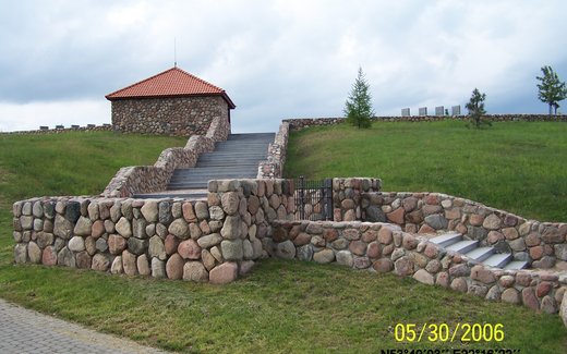 Ansicht der Kriegsgräberstätte Bartossen / Bartosze