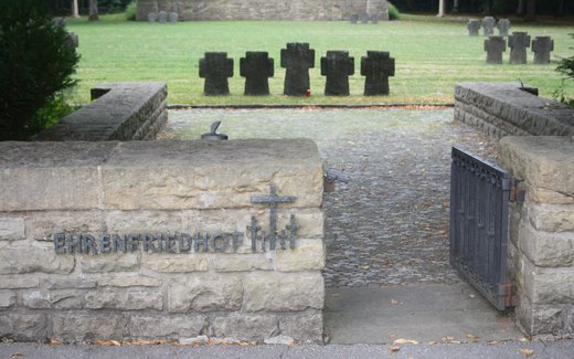 Ansicht der Kriegsgräberstätte Bitburg-Kolmeshöhe