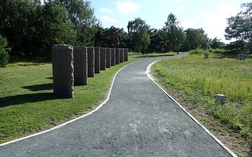 Ansicht der Kriegsgräberstätte Baltijsk