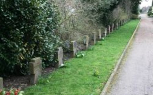 Ansicht der Kriegsgräberstätte Billerbeck-Katholischer Friedhof