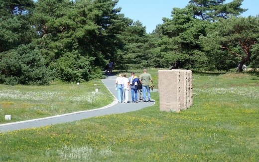 Ansicht der Kriegsgräberstätte Baltijsk