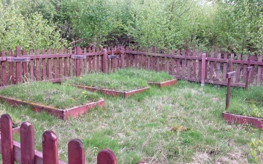 Ansicht der Kriegsgräberstätte Bodenwerder, Kriegsgräberstätte Am Junkersgrund