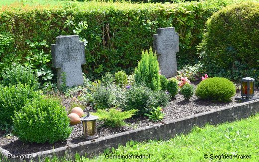 Ansicht der Kriegsgräberstätte Bettingen