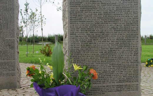 Ansicht der Kriegsgräberstätte Sologubowka