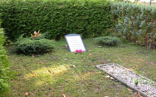 Ansicht der Kriegsgräberstätte Bleyen, Kommunalfriedhof