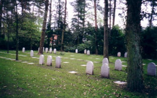 Ansicht der Kriegsgräberstätte Bielefeld-Sennefriedhof