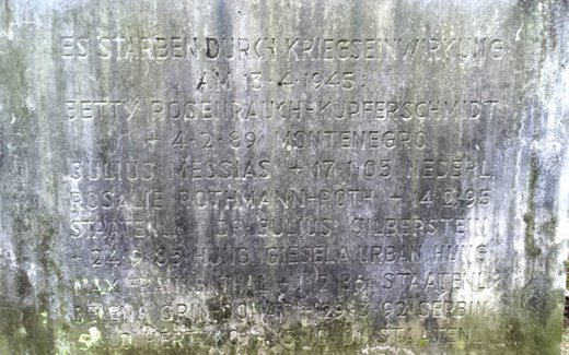 Ansicht der Kriegsgräberstätte Bienenbüttel - Wichmannsburg, Ev.- luth. Friedhof
