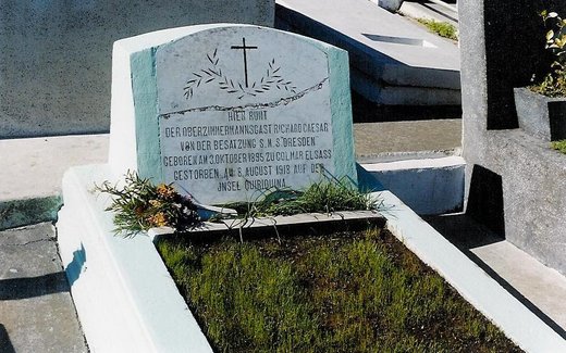 Ansicht der Kriegsgräberstätte Talcahuano
