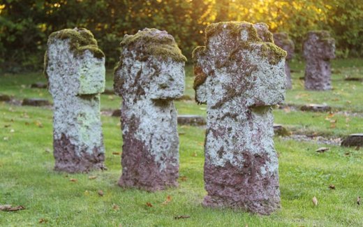 Ansicht der Kriegsgräberstätte Modautal-Brandau