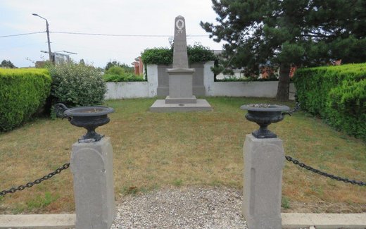 Ansicht der Kriegsgräberstätte Bethune