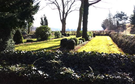 Ansicht der Kriegsgräberstätte Bad Bevensen, Ev.- luth. Friedhof