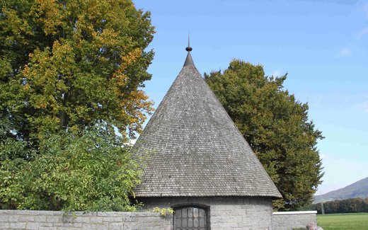 Ansicht der Kriegsgräberstätte Bensheim-Auerbach, Soldatenfriedhof