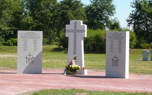 Ansicht der Kriegsgräberstätte Sologubowka