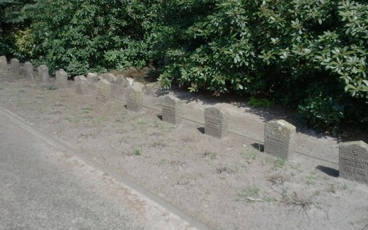 Ansicht der Kriegsgräberstätte Bomlitz - Borg, Ev.-luth. Friedhof