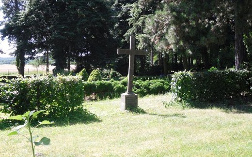 Ansicht der Kriegsgräberstätte Biesenthal
