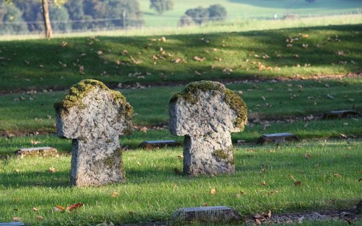 Ansicht der Kriegsgräberstätte Modautal-Brandau