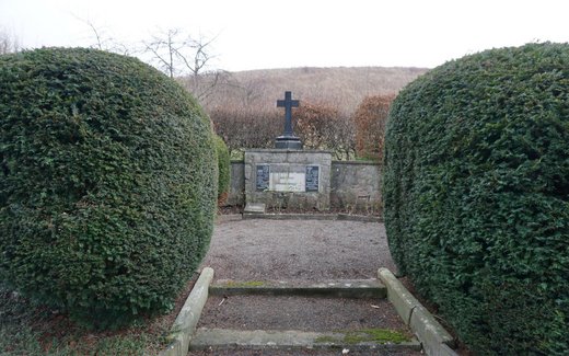 Ansicht der Kriegsgräberstätte Bockenem - Bornum, Friedhof