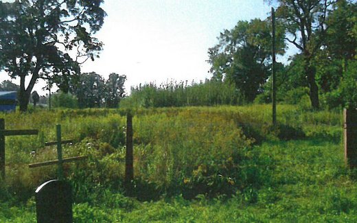 Ansicht der Kriegsgräberstätte Ebenrode