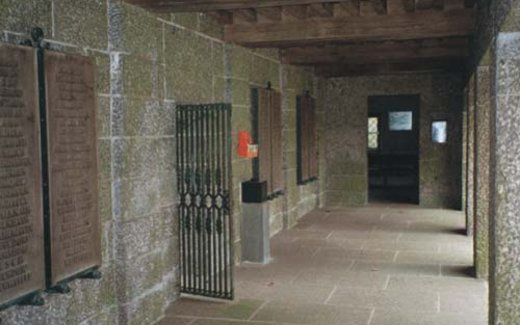 Ansicht der Kriegsgräberstätte Sandweiler