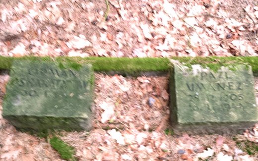 Ansicht der Kriegsgräberstätte Bleckede, Jüdischer Friedhof