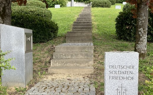 Ansicht der Kriegsgräberstätte Zagreb Gornje Vrapce